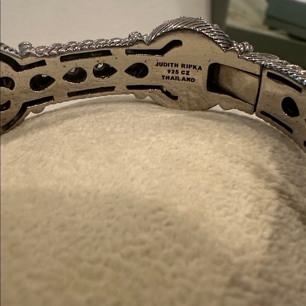 Judith Ripka Turquoise cuff bracelet - Picture 3 of 4